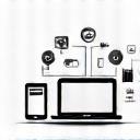 Icon representing digital presence