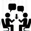 Icon representing interview coordination