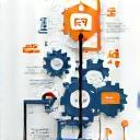 Icon representing strategy development